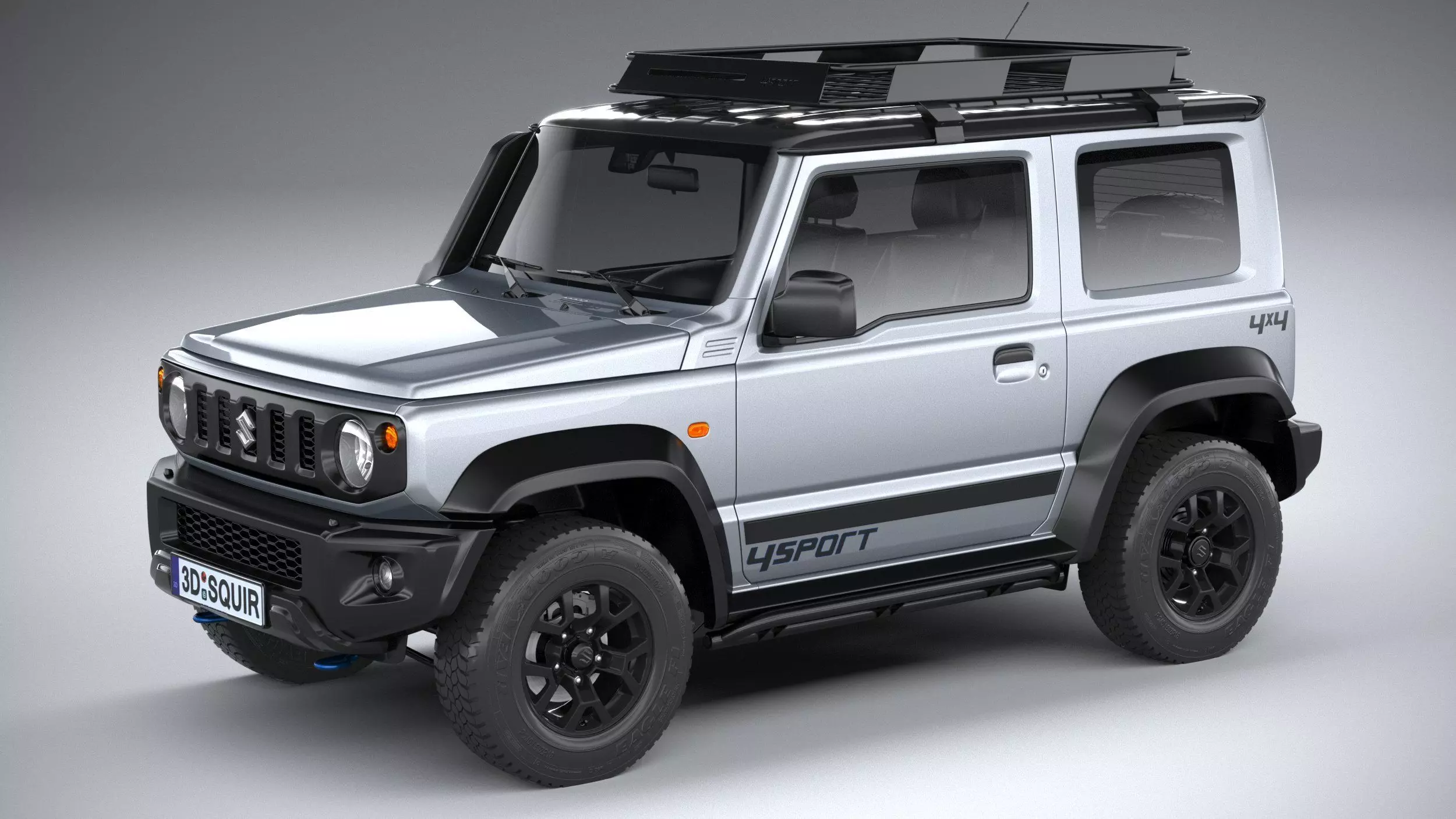 Suzuki Jimny Sierra 2022 3D model_0