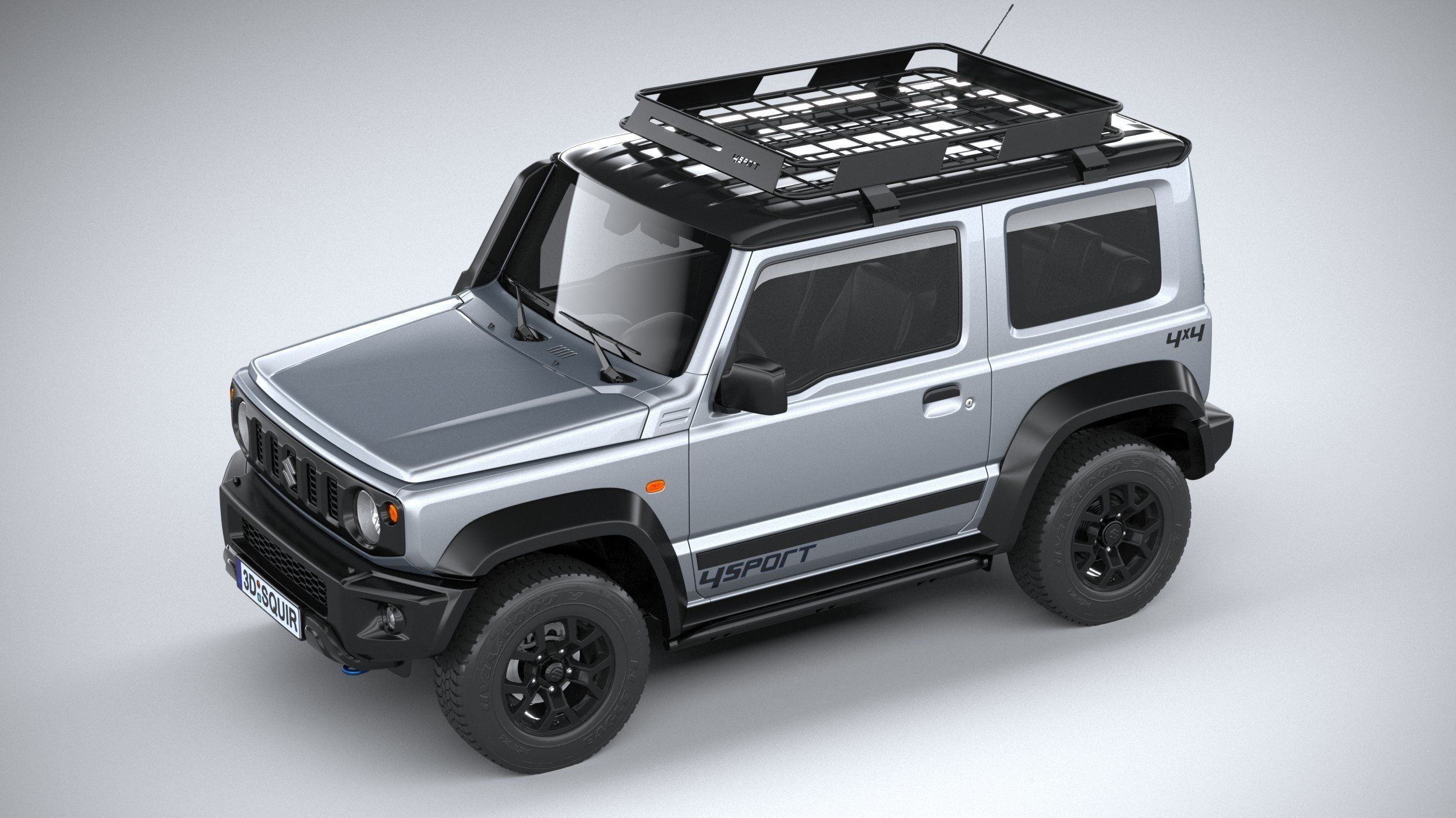 Suzuki Jimny Sierra 2022 3D model_7