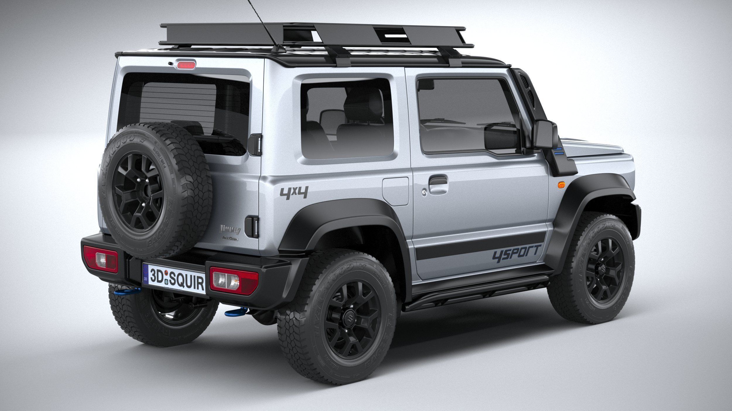 Suzuki Jimny Sierra 2022 3D model_17
