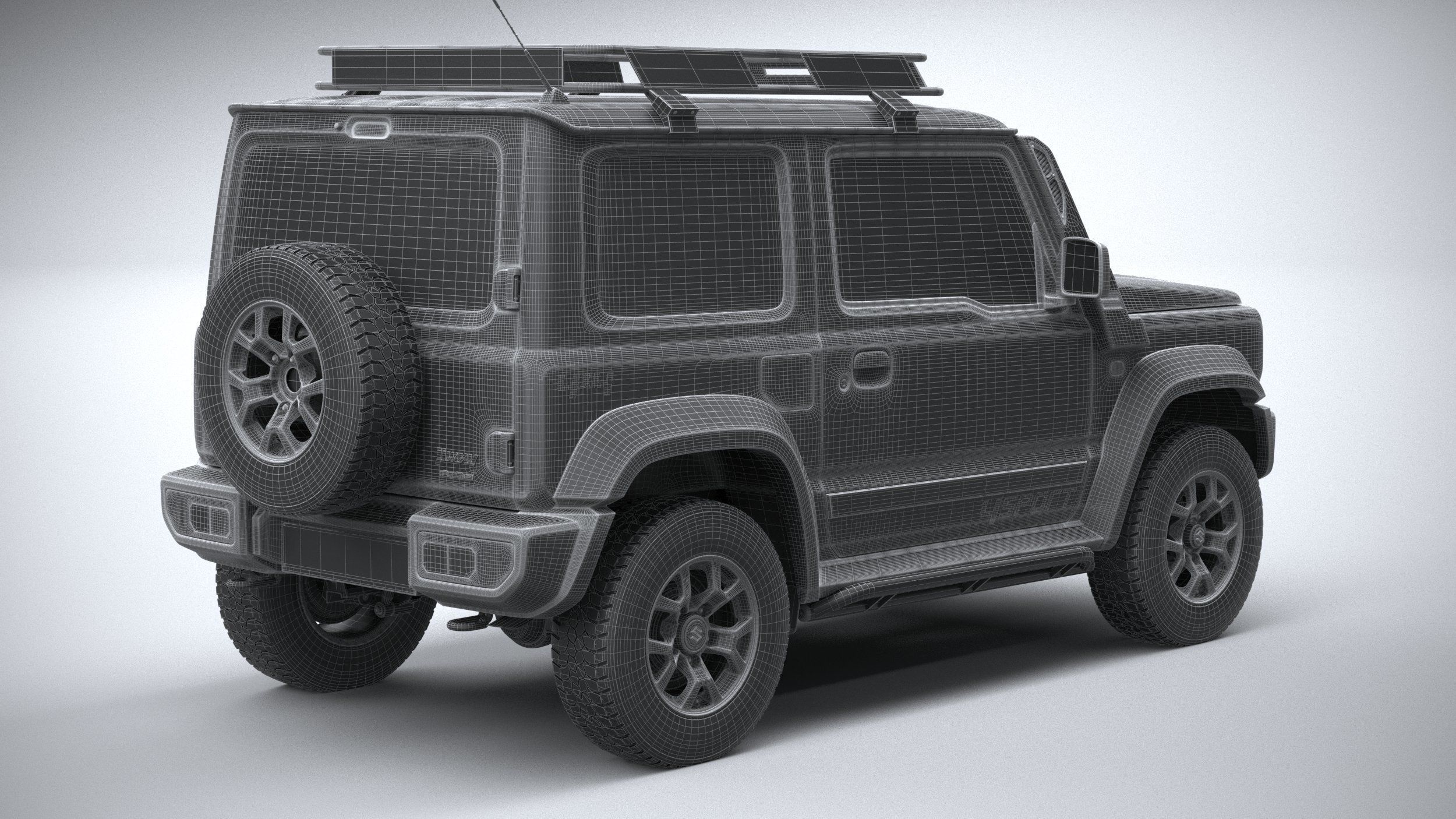 Suzuki Jimny Sierra 2022 3D model_27