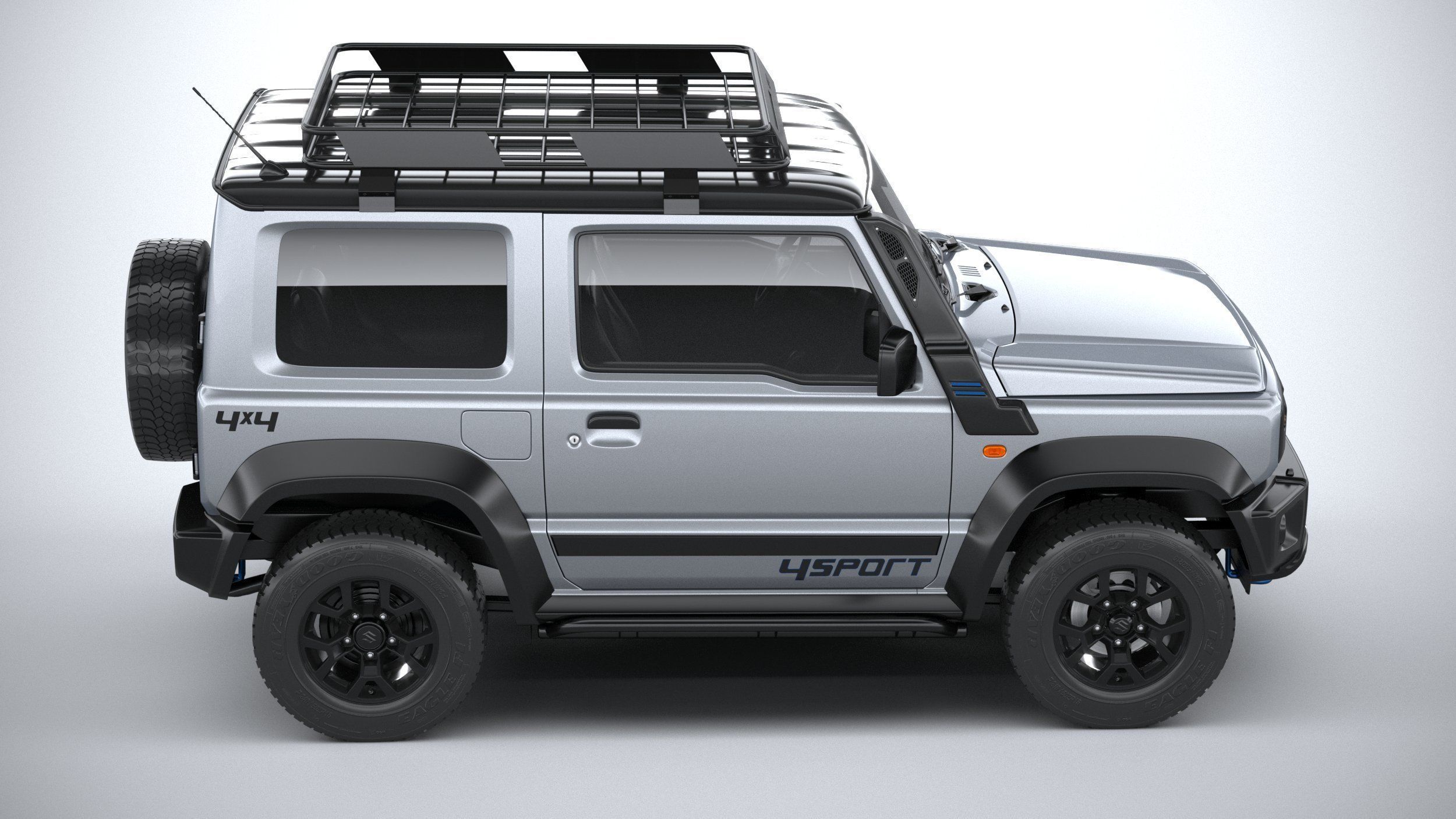 Suzuki Jimny Sierra 2022 3D model_11