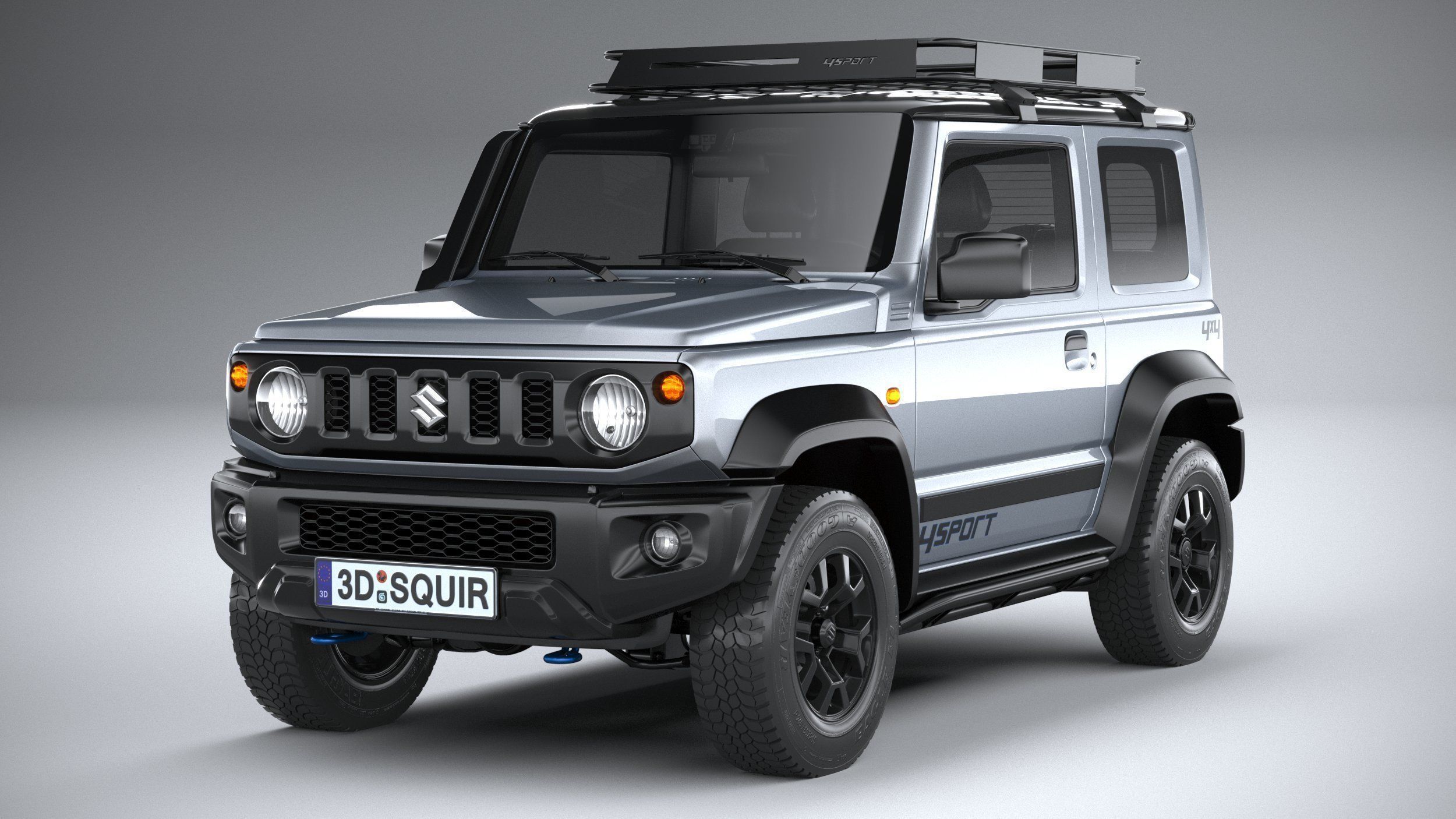 Suzuki Jimny Sierra 2022 3D model_2