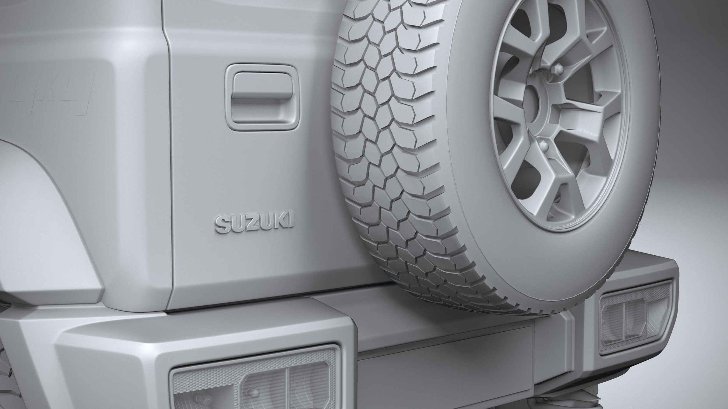 Suzuki Jimny Sierra 2022 3D model_24