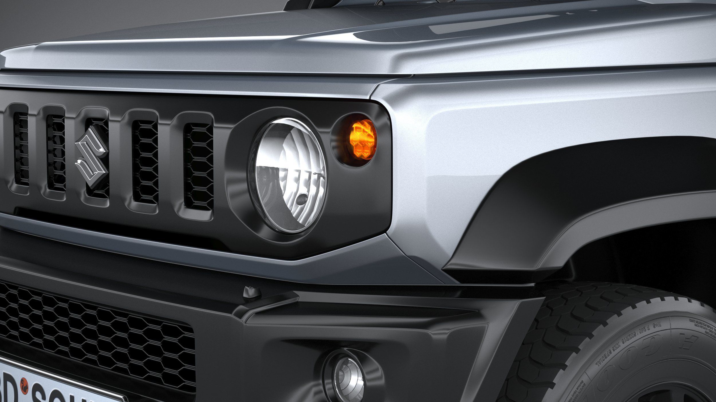 Suzuki Jimny Sierra 2022 3D model_14