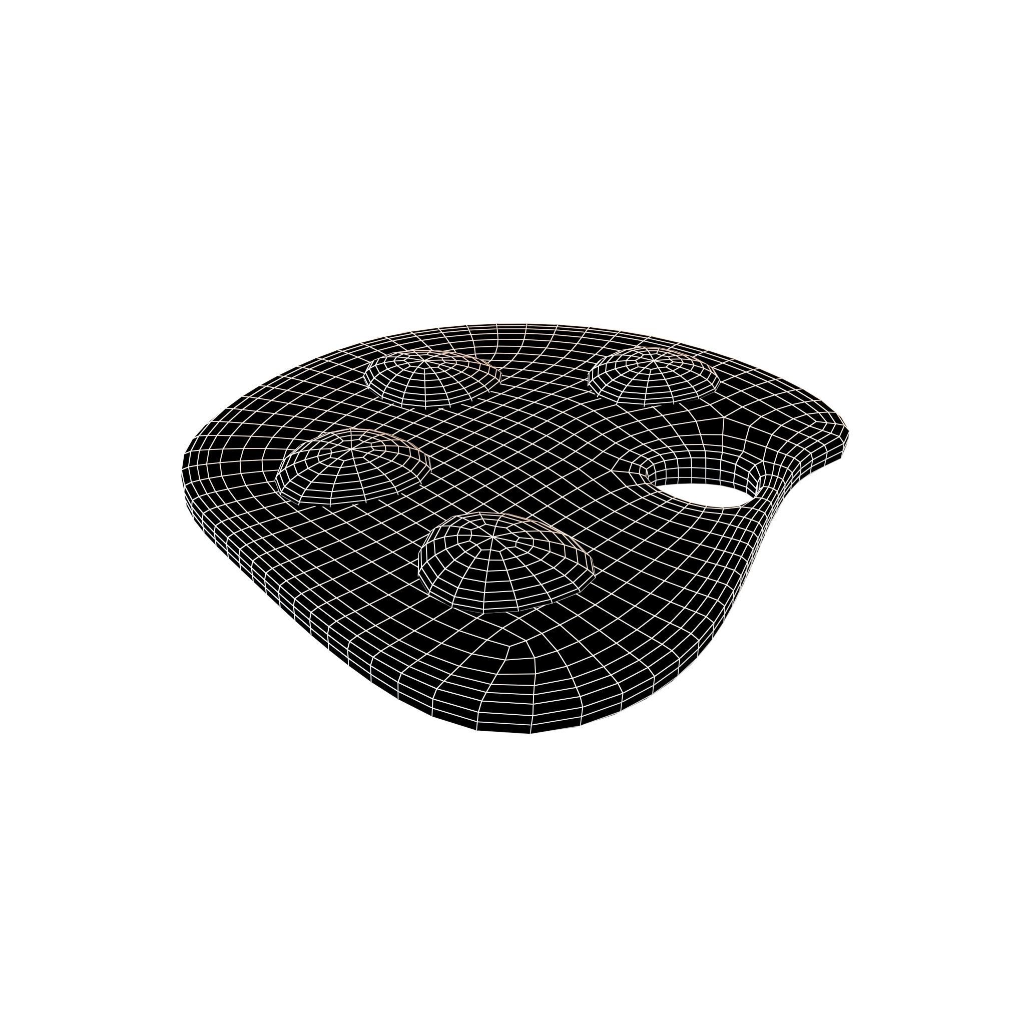 Palette v1 002 Low-poly 3D model_4