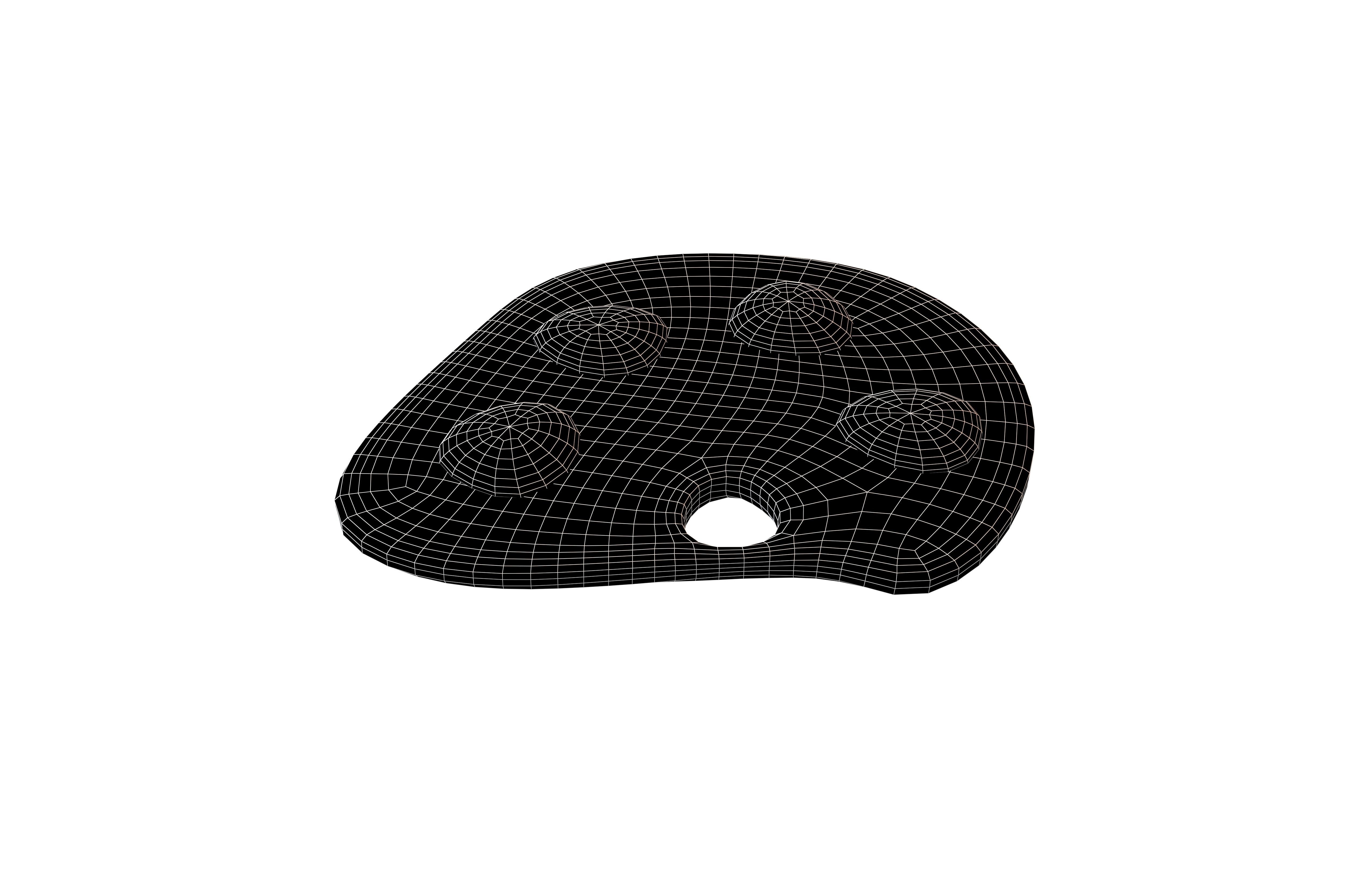 Palette v1 003 Low-poly 3D model_7