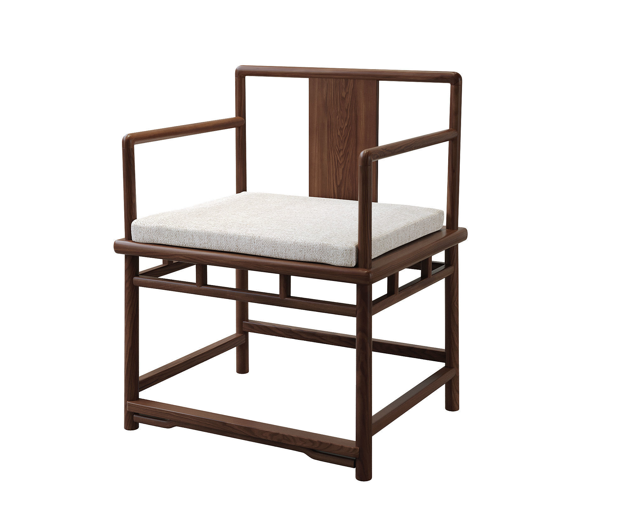 Chinese Dining Set 455 3D model_6