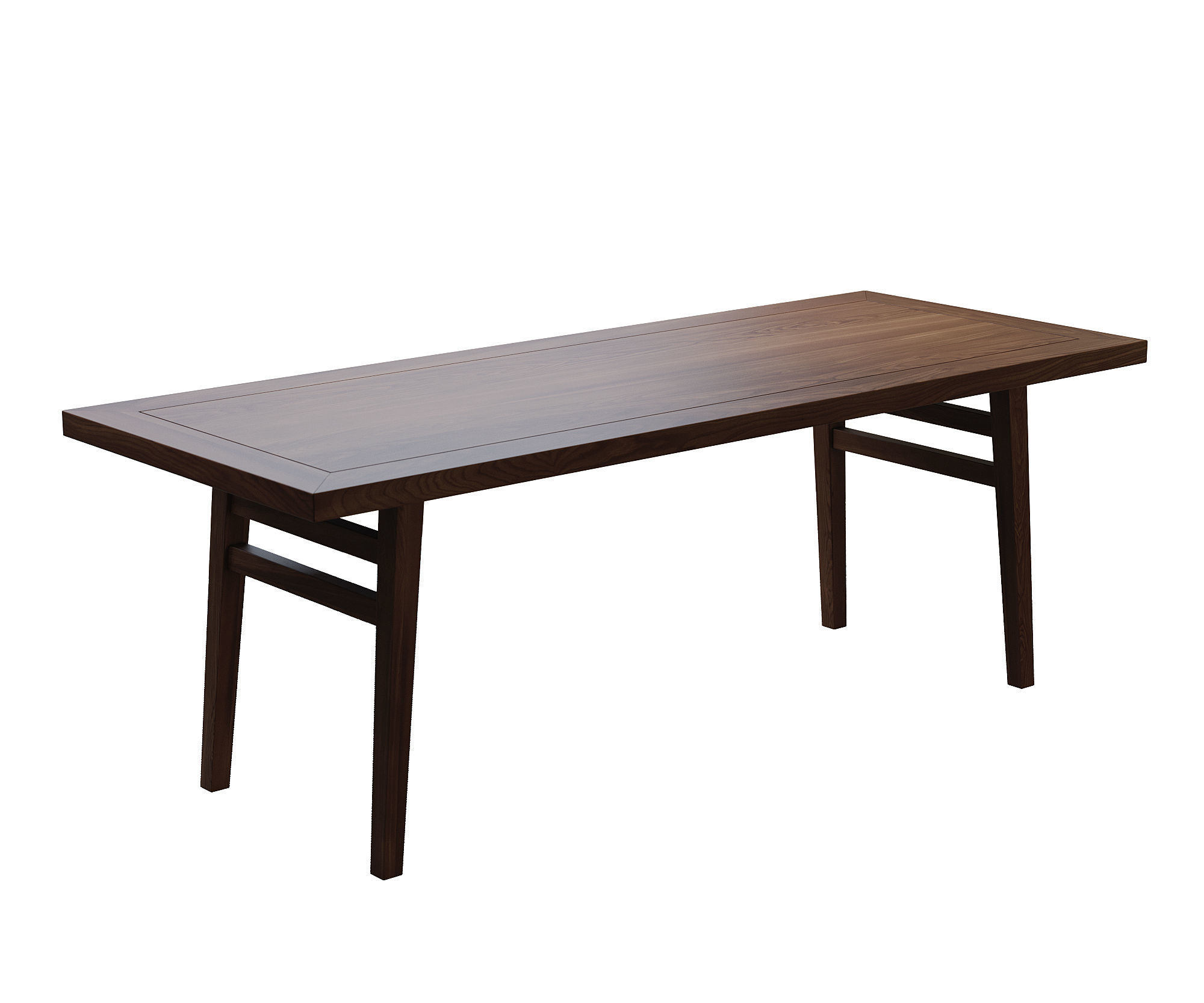 Chinese Dining Set 455 3D model_2
