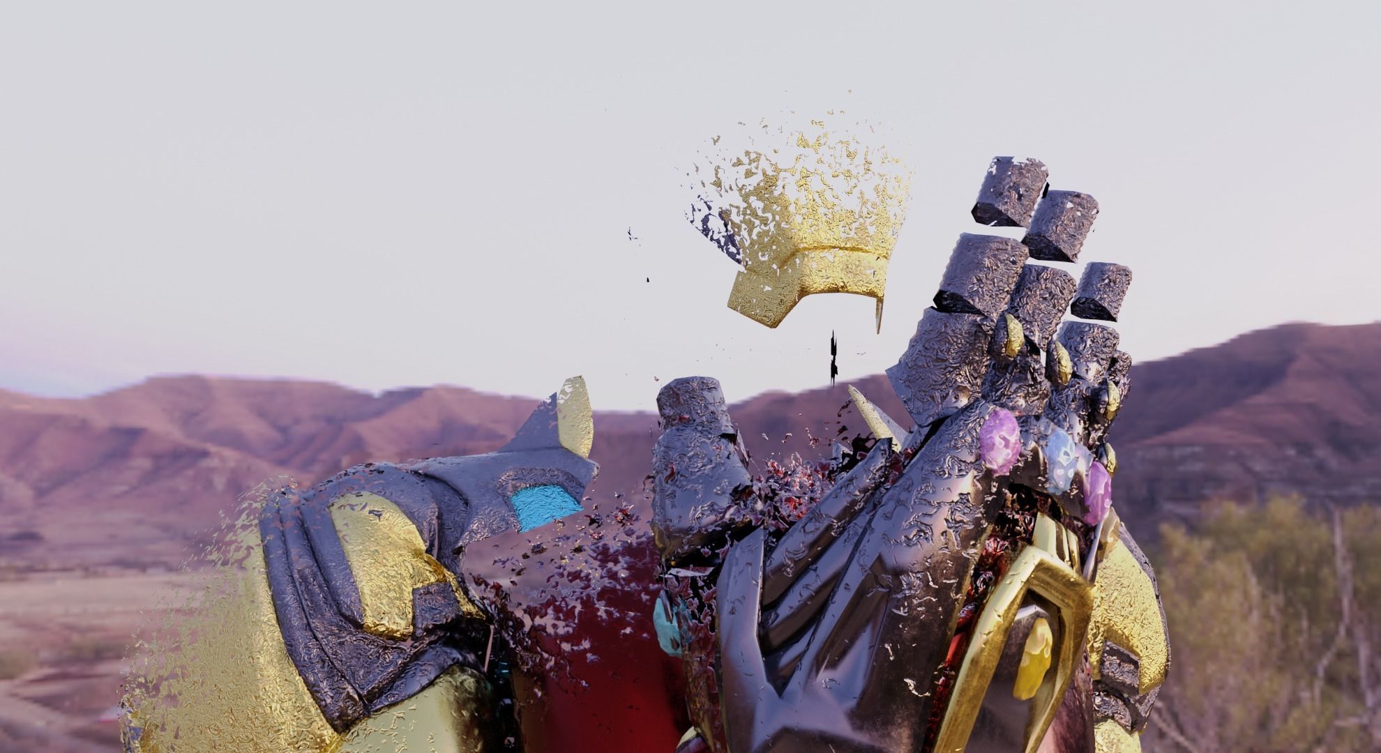 IronMan Nano-Tech Suit 3D model_3