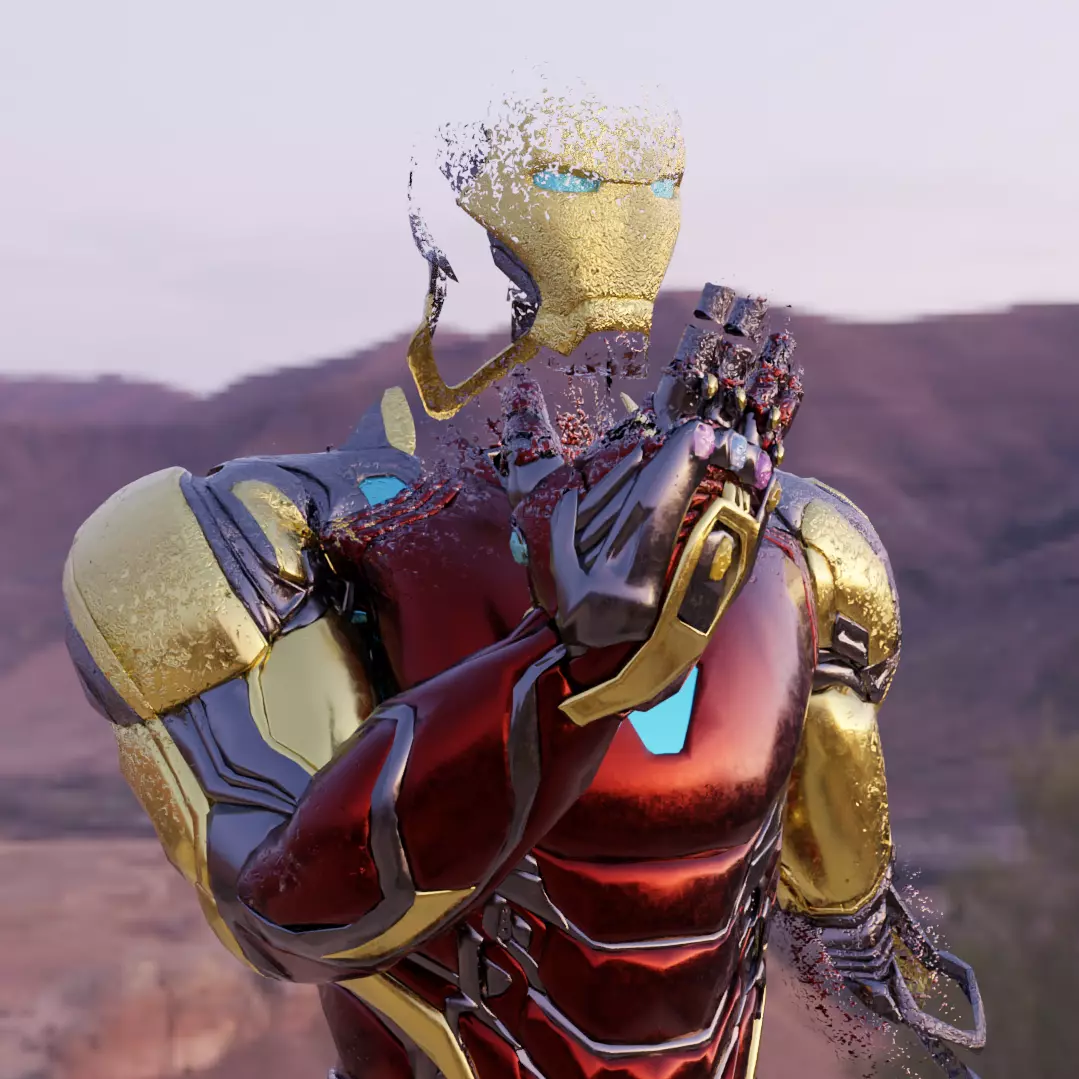 IronMan Nano-Tech Suit 3D model_0