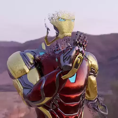 IronMan Nano-Tech Suit 3D model