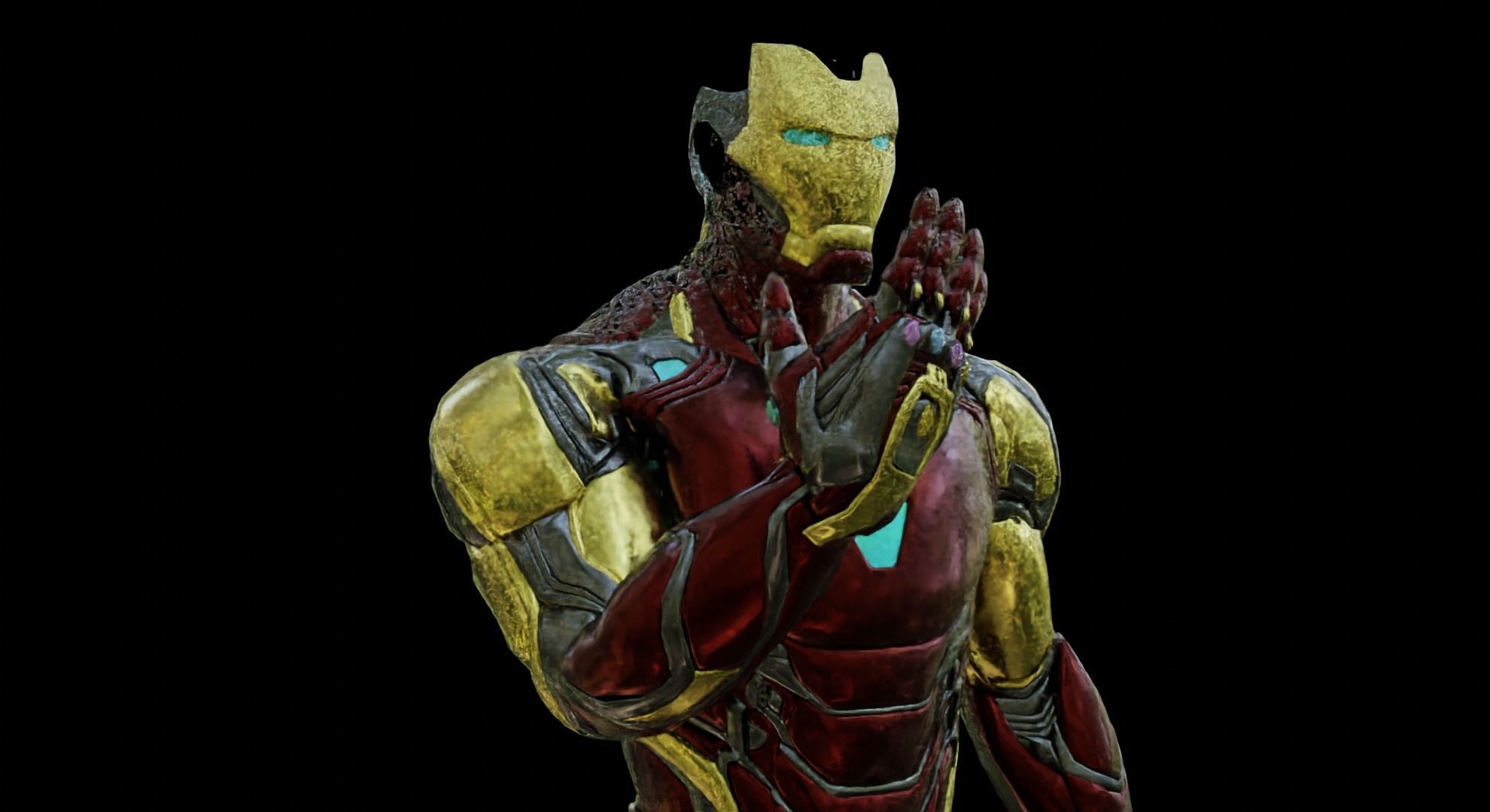 IronMan Nano-Tech Suit 3D model_4