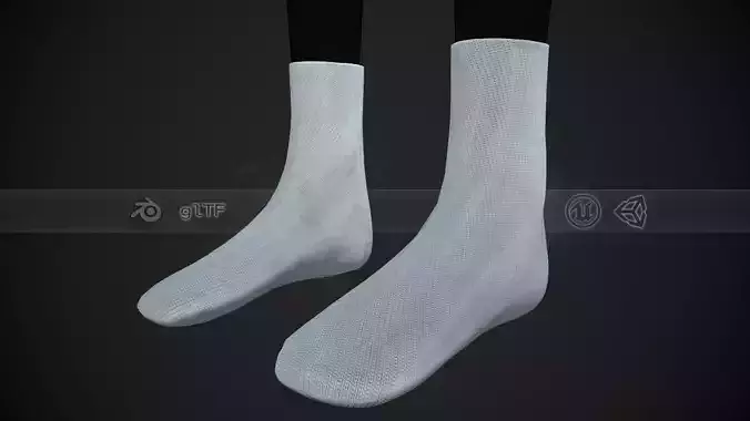 White Socks Style 4 
