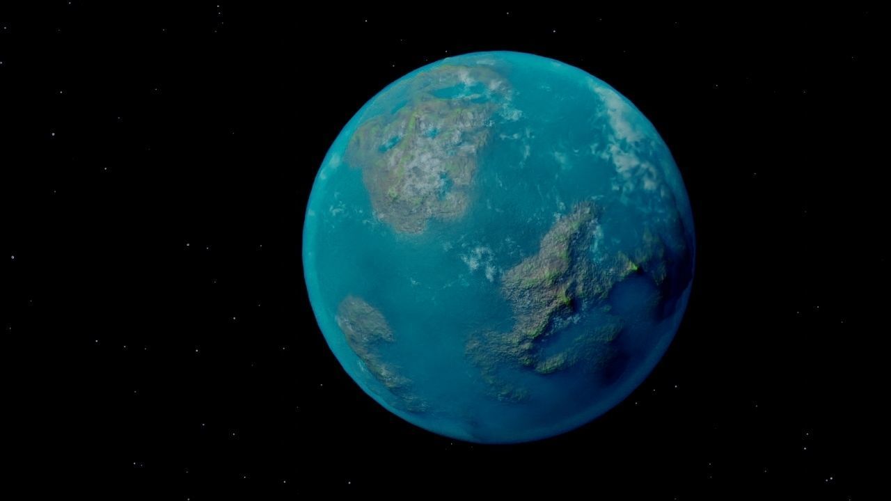 Procedural Planet 3D model_9