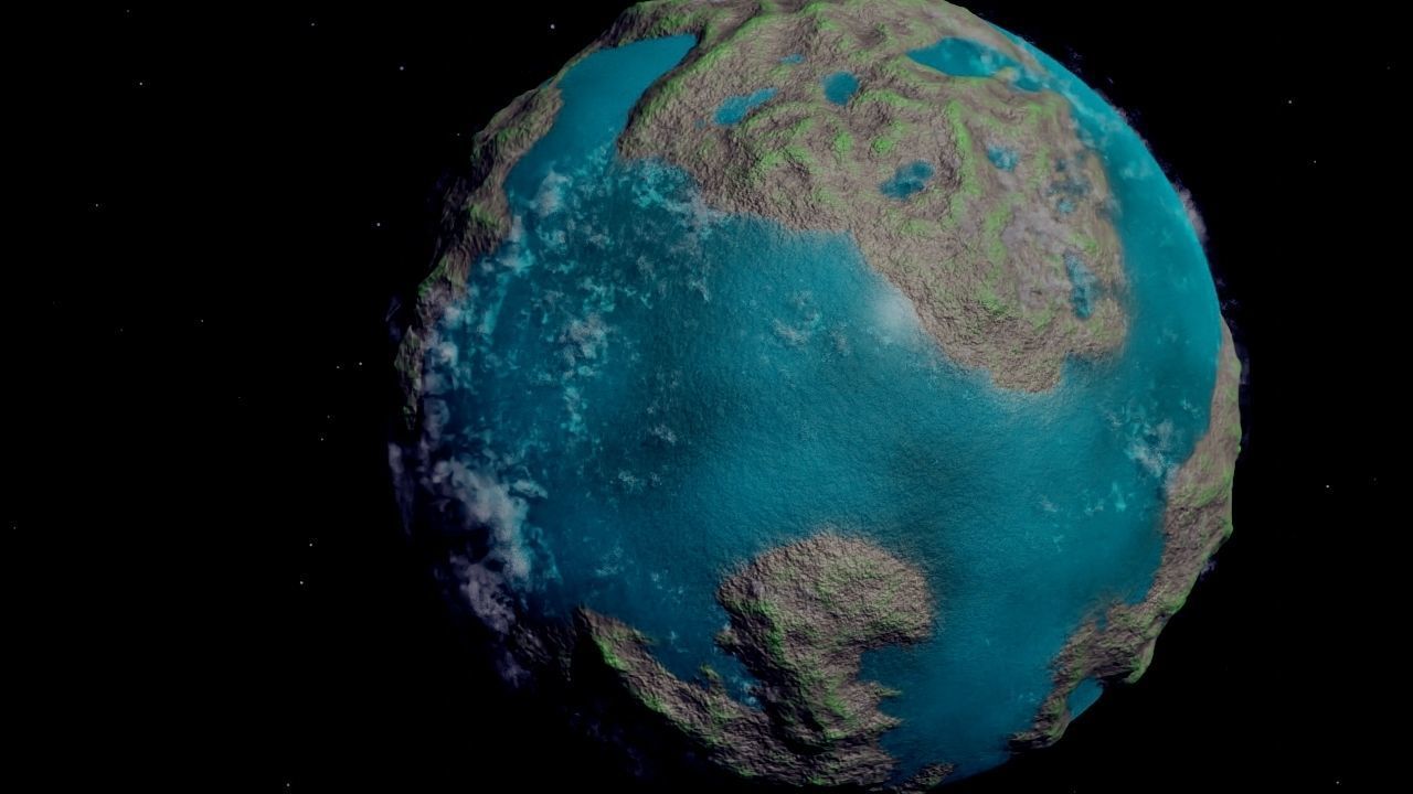 Procedural Planet 3D model_21