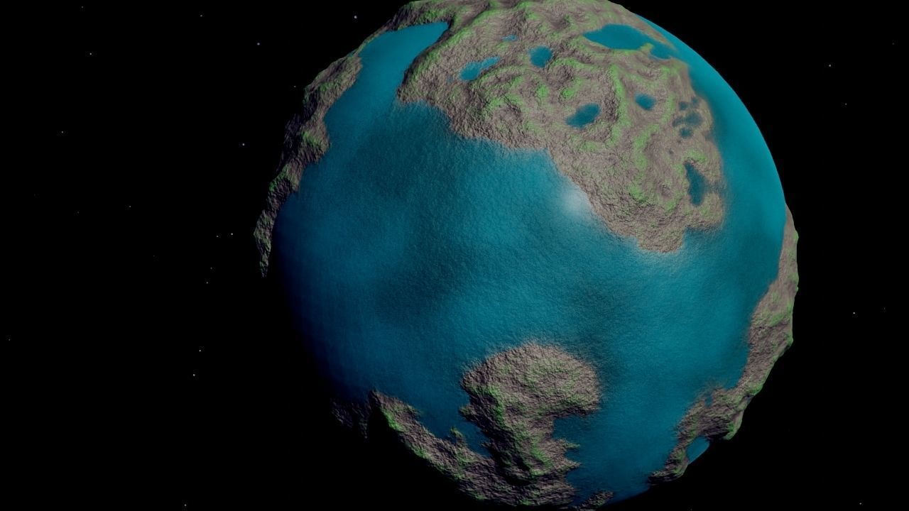 Procedural Planet 3D model_20