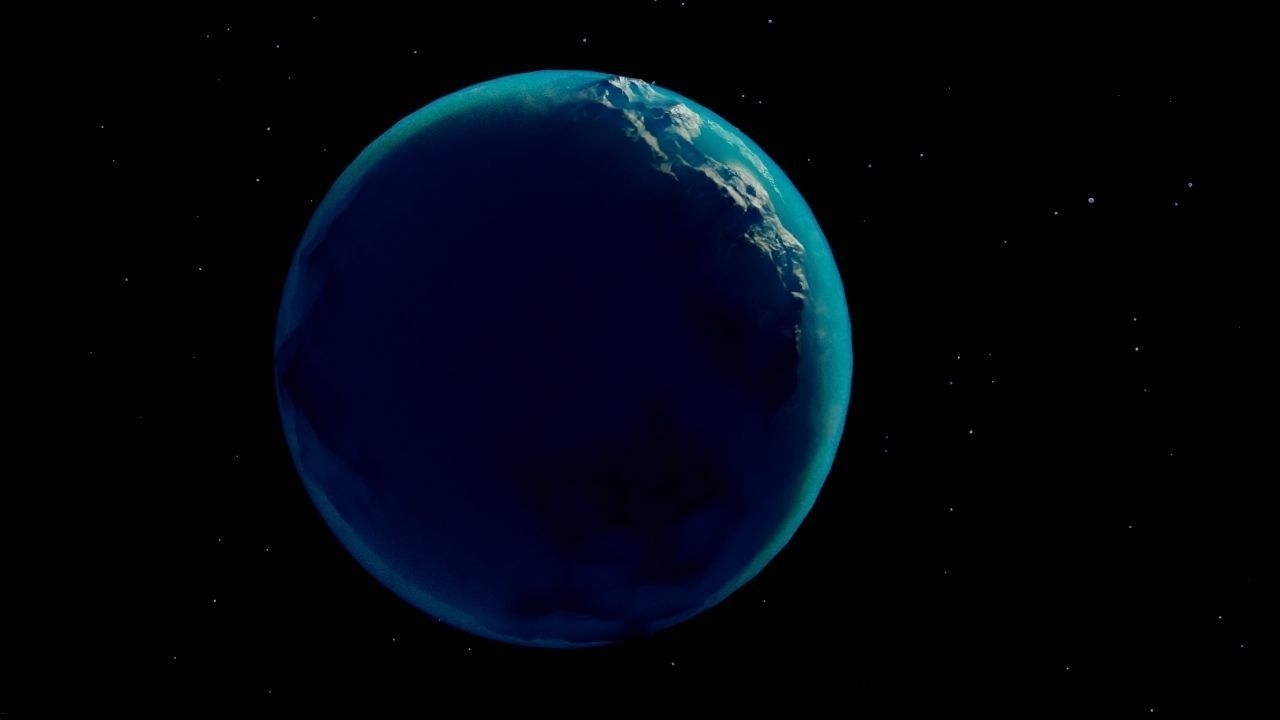 Procedural Planet 3D model_4