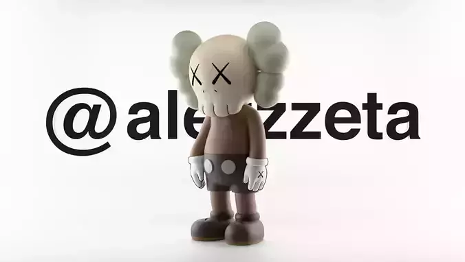 Kaws Chibi Companion for Print 3D print model