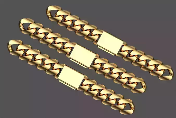 cuban chain 3d