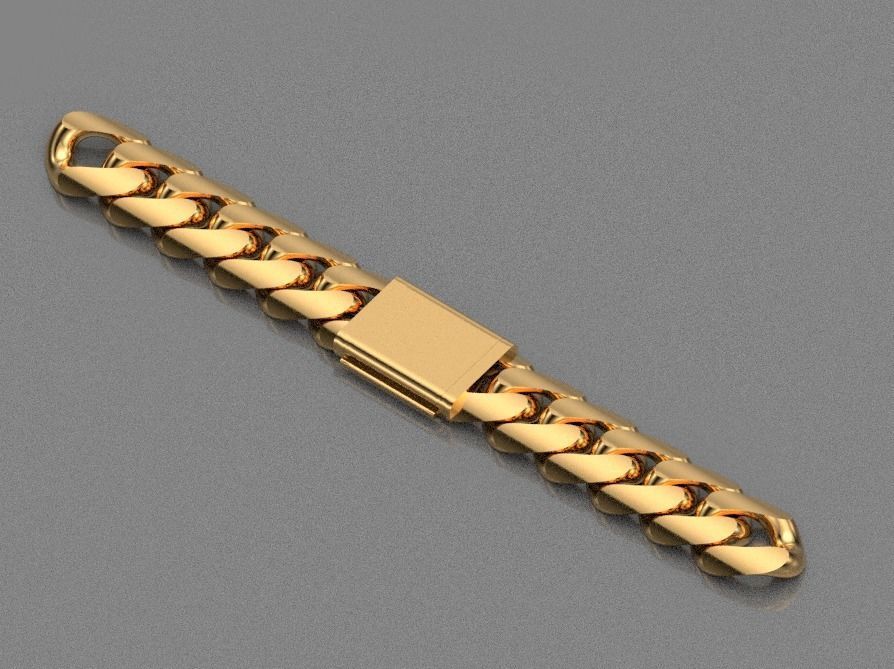 cuban chain 3d 3D print model_4