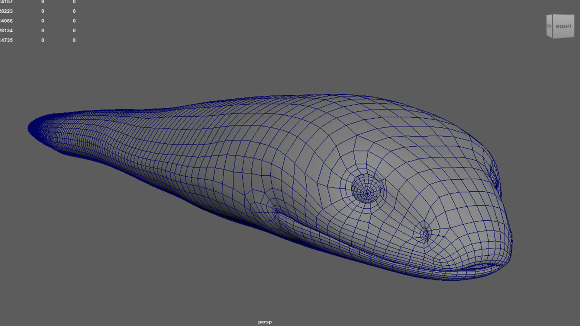 King Cobra Rig Realistic Low-poly 3D model_5