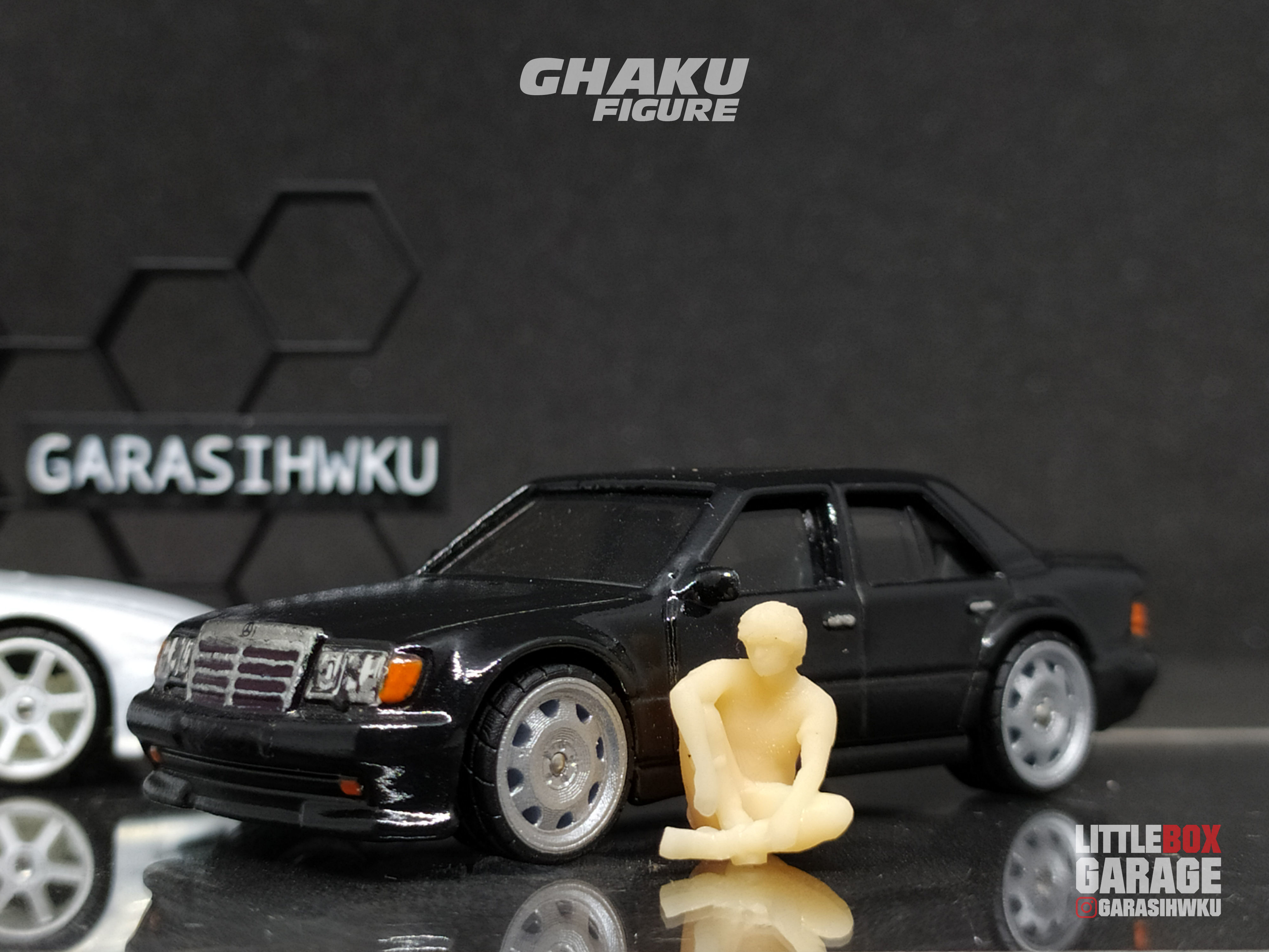 FIGURE FOR DIECAST CAR HOTWHEELS 64 SCALE SET 1 3D print model_1