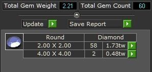 Love Heart Stud Earrings 2 3D print model_6