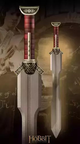 Kili sword concept 3D