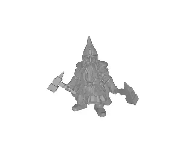 dwarf with double ax