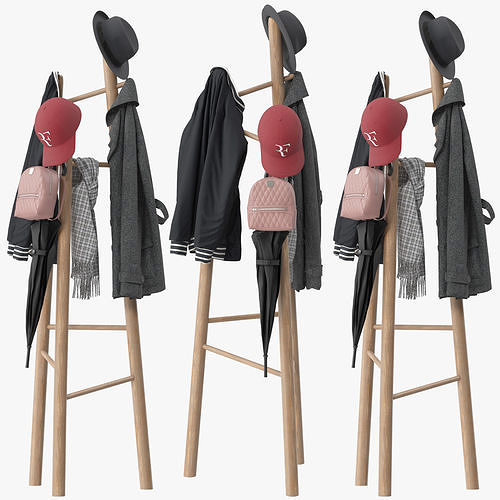 Sakti Coat Hanger 3D model