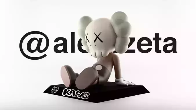 Kaws Holiday Taipei Chibi for Print