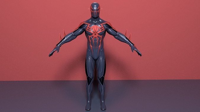 SPIDERMAN 2099 3D model
