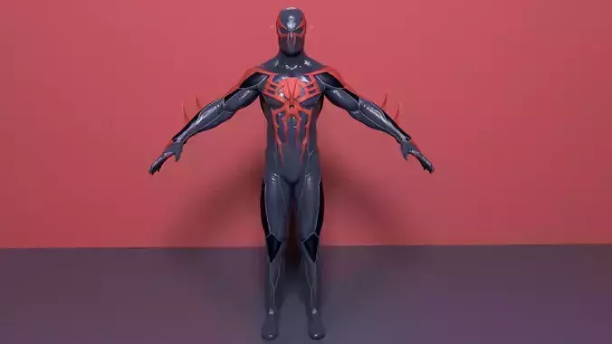 SPIDERMAN 2099 3D model