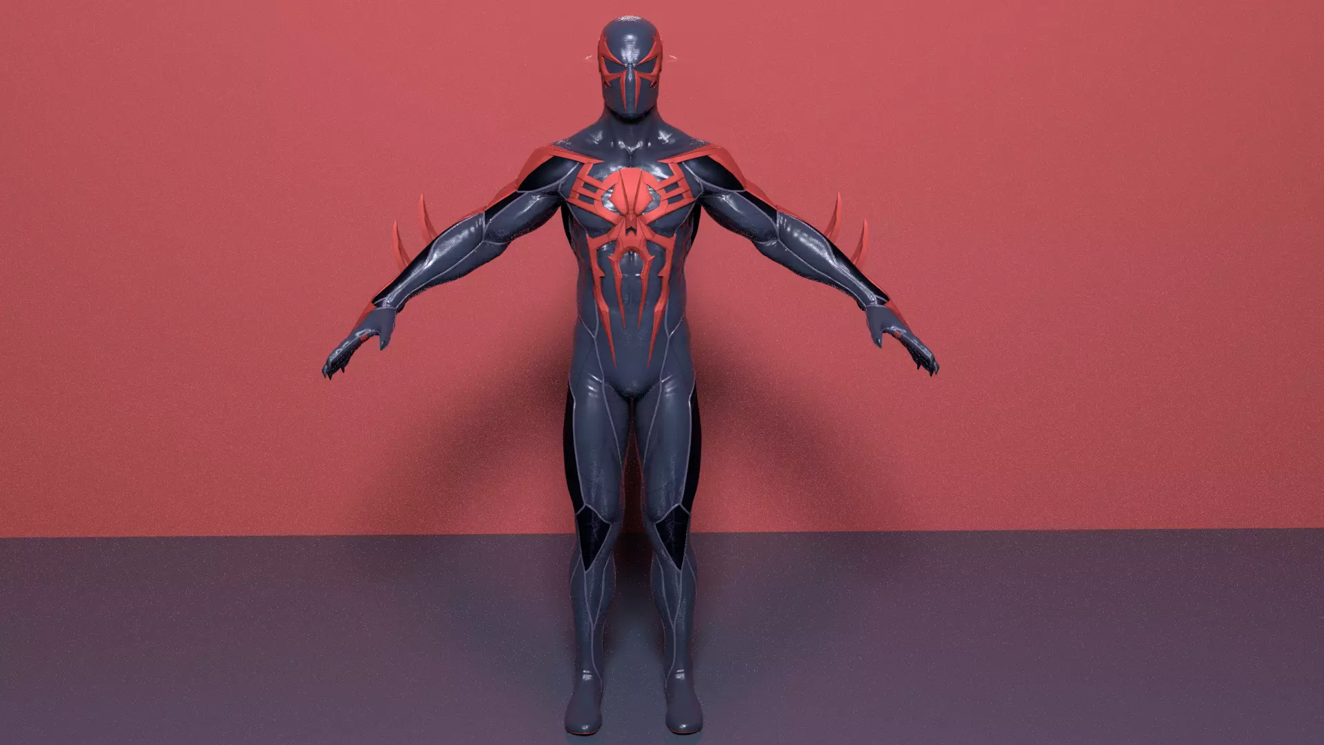 SPIDERMAN 2099 3D model_0