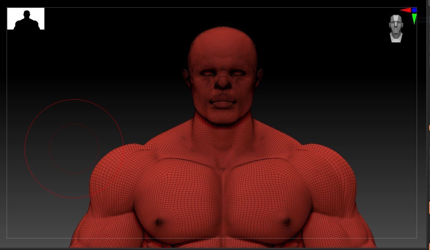 Male Bodybuilder 3D models 3D model_10