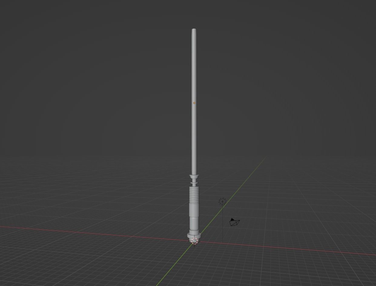 Laser Sword 3D model_2