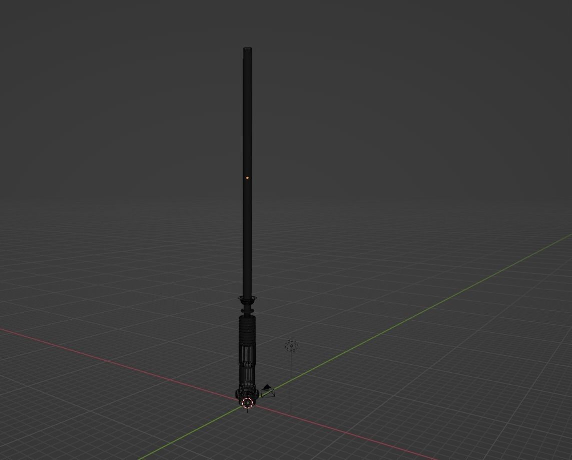 Laser Sword 3D model_1