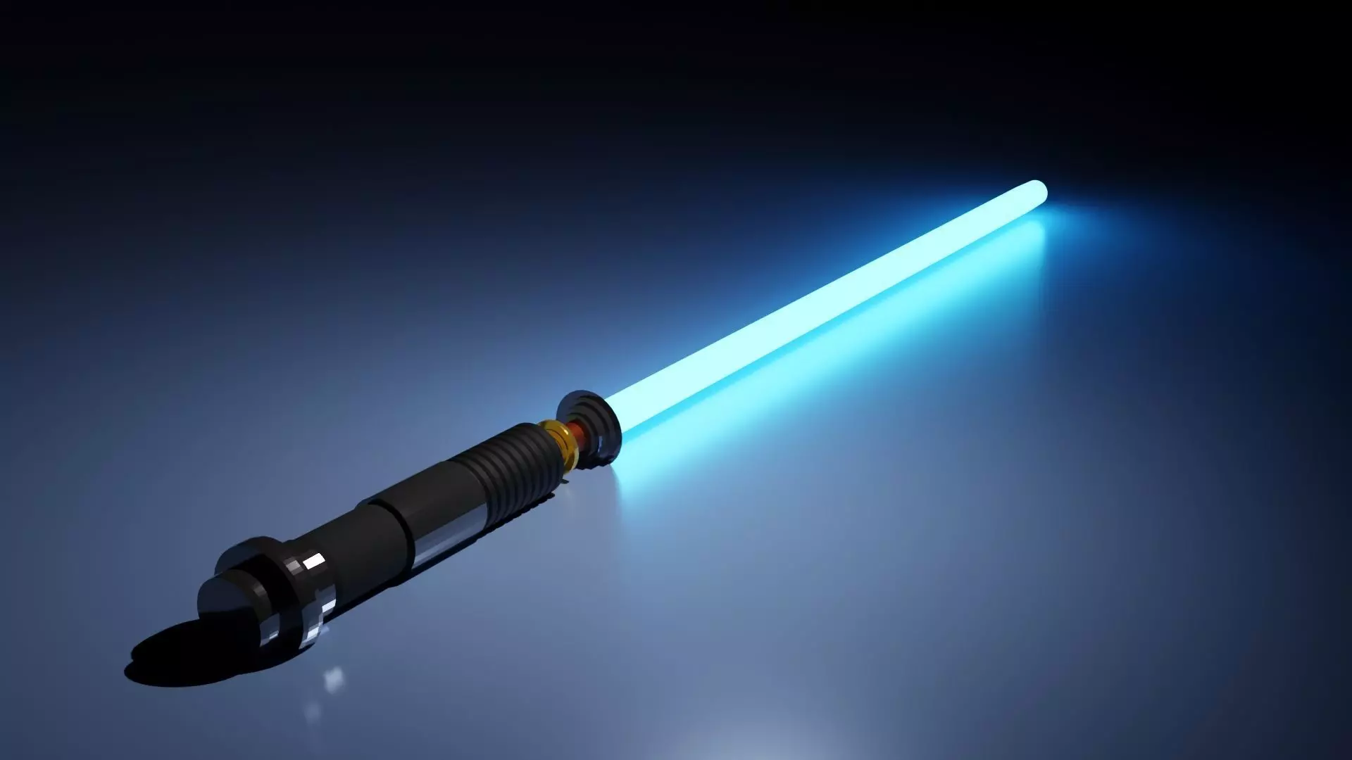 Laser Sword 3D model_0