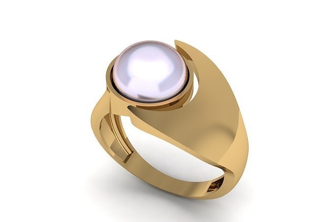 Pearl Ring R 149 3D print model