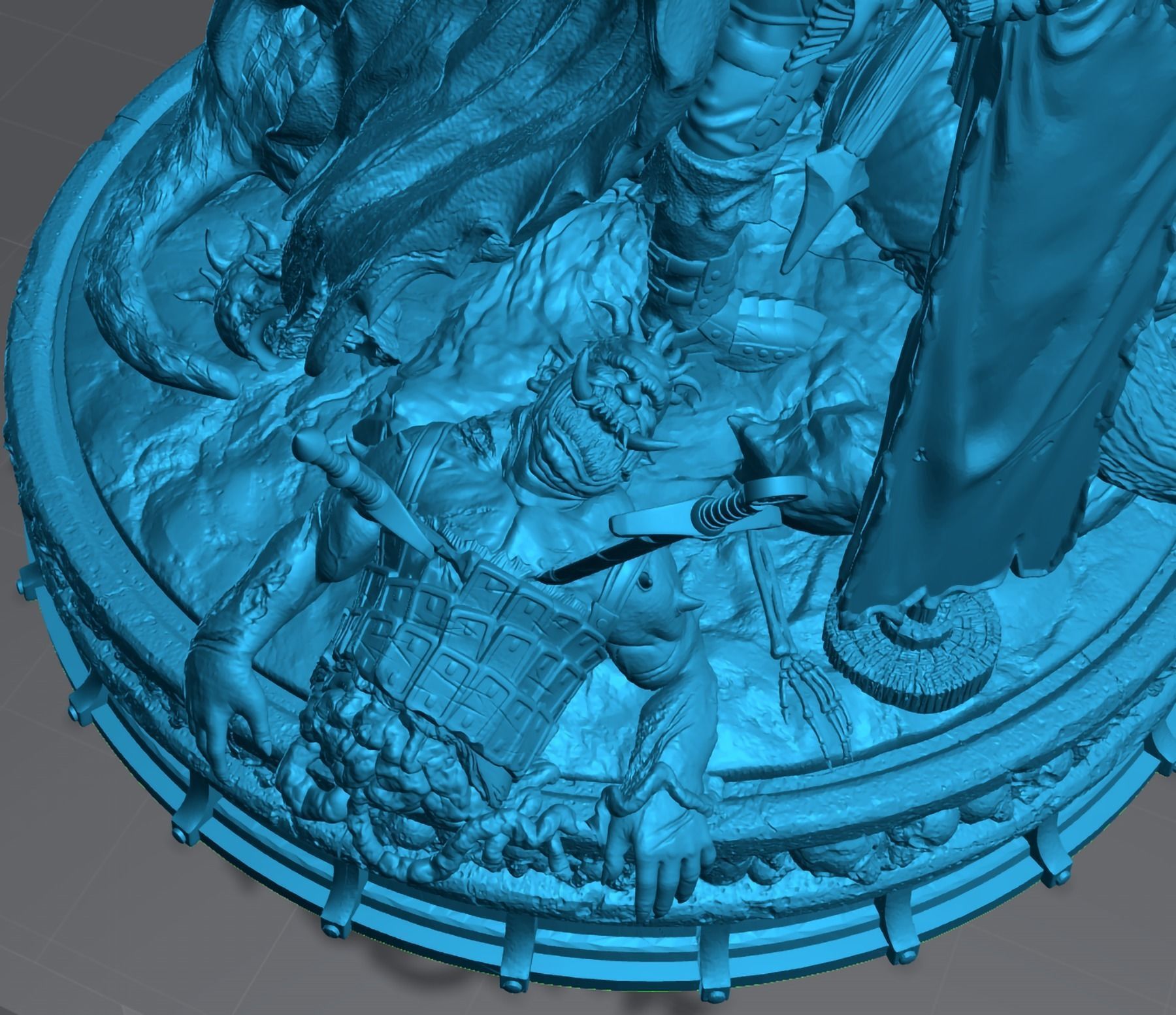 Berserk - Guts Diorama 3D print model_7