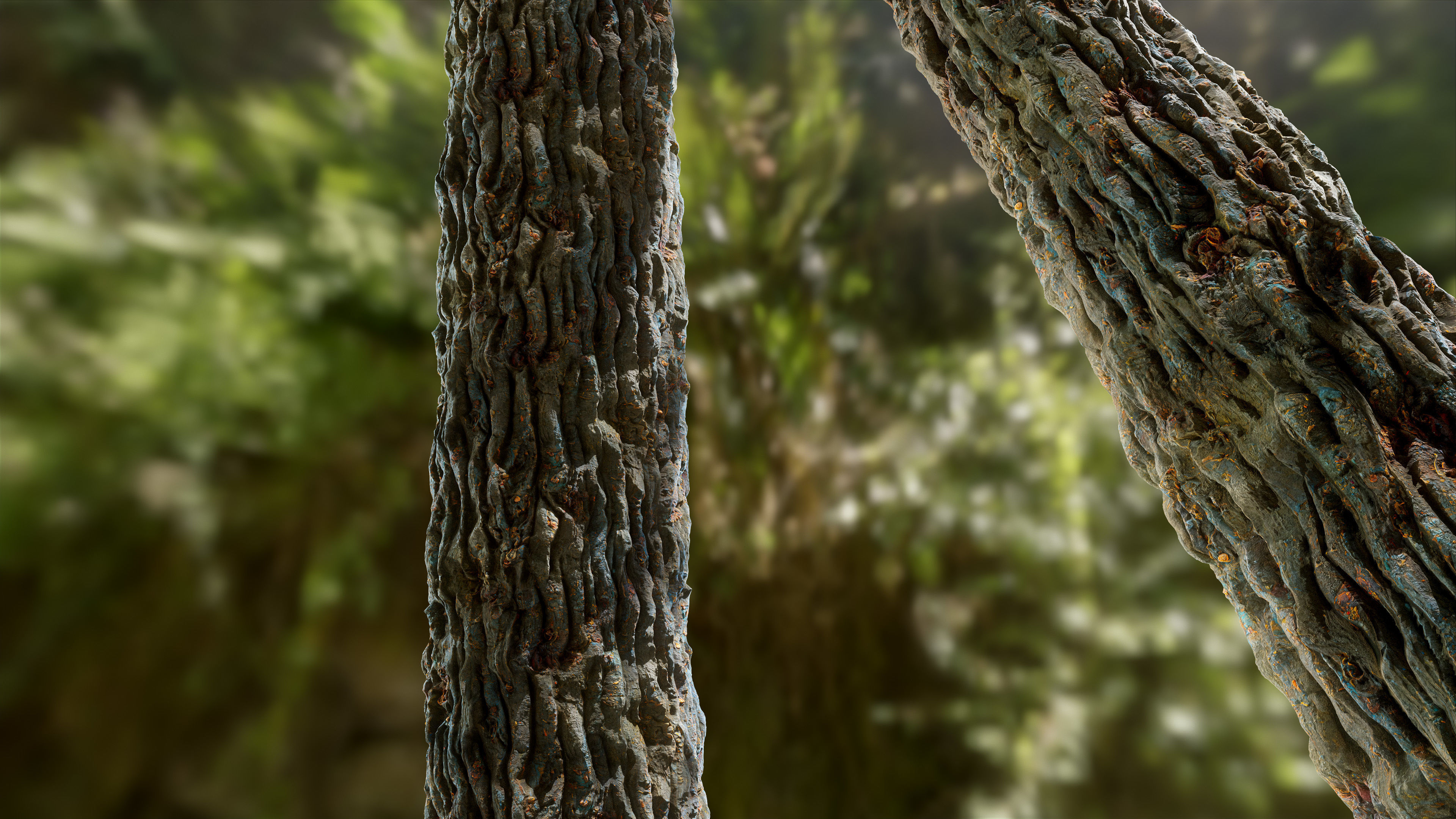 Fantasy Tree Bark Texture_8