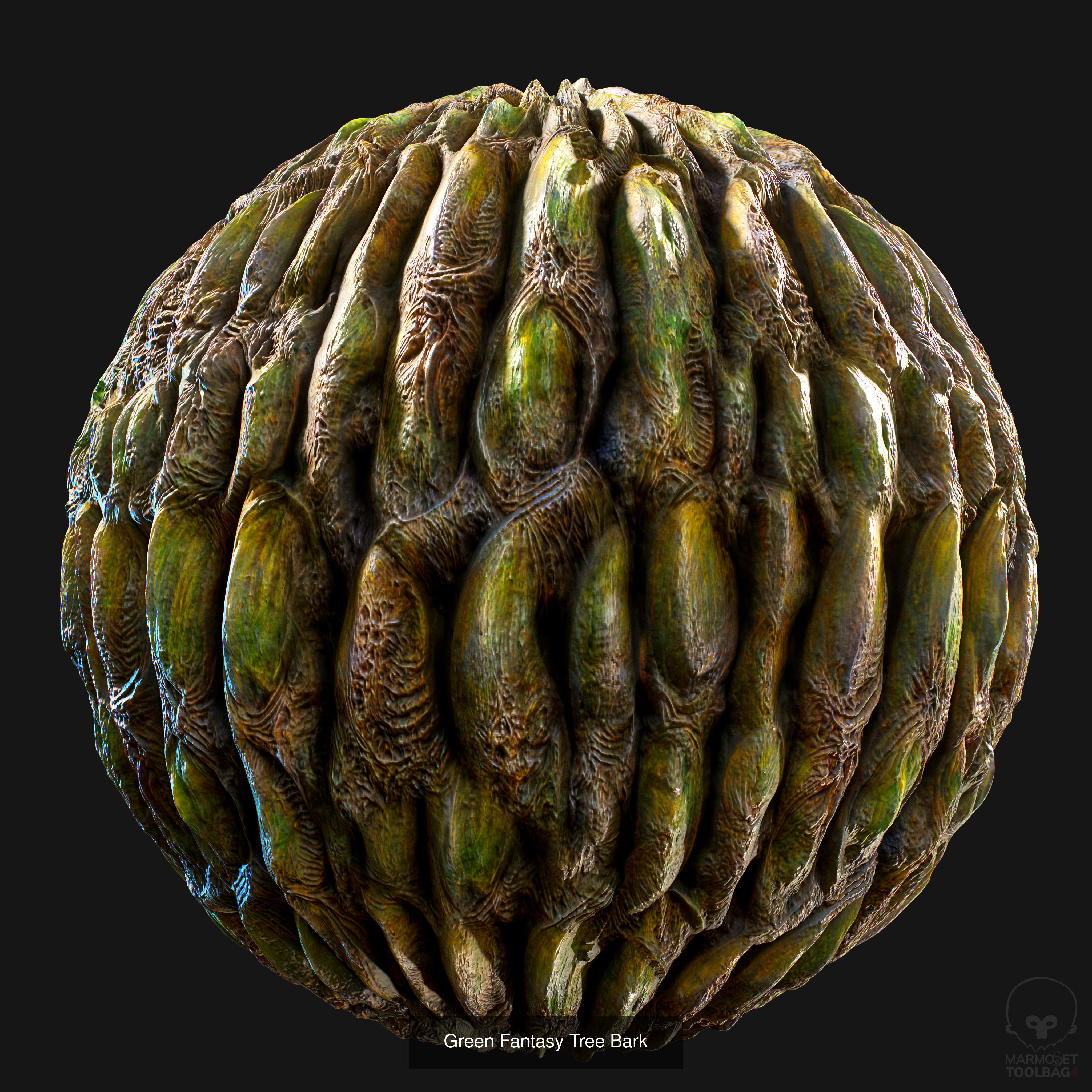 Fantasy Tree Bark Texture_3