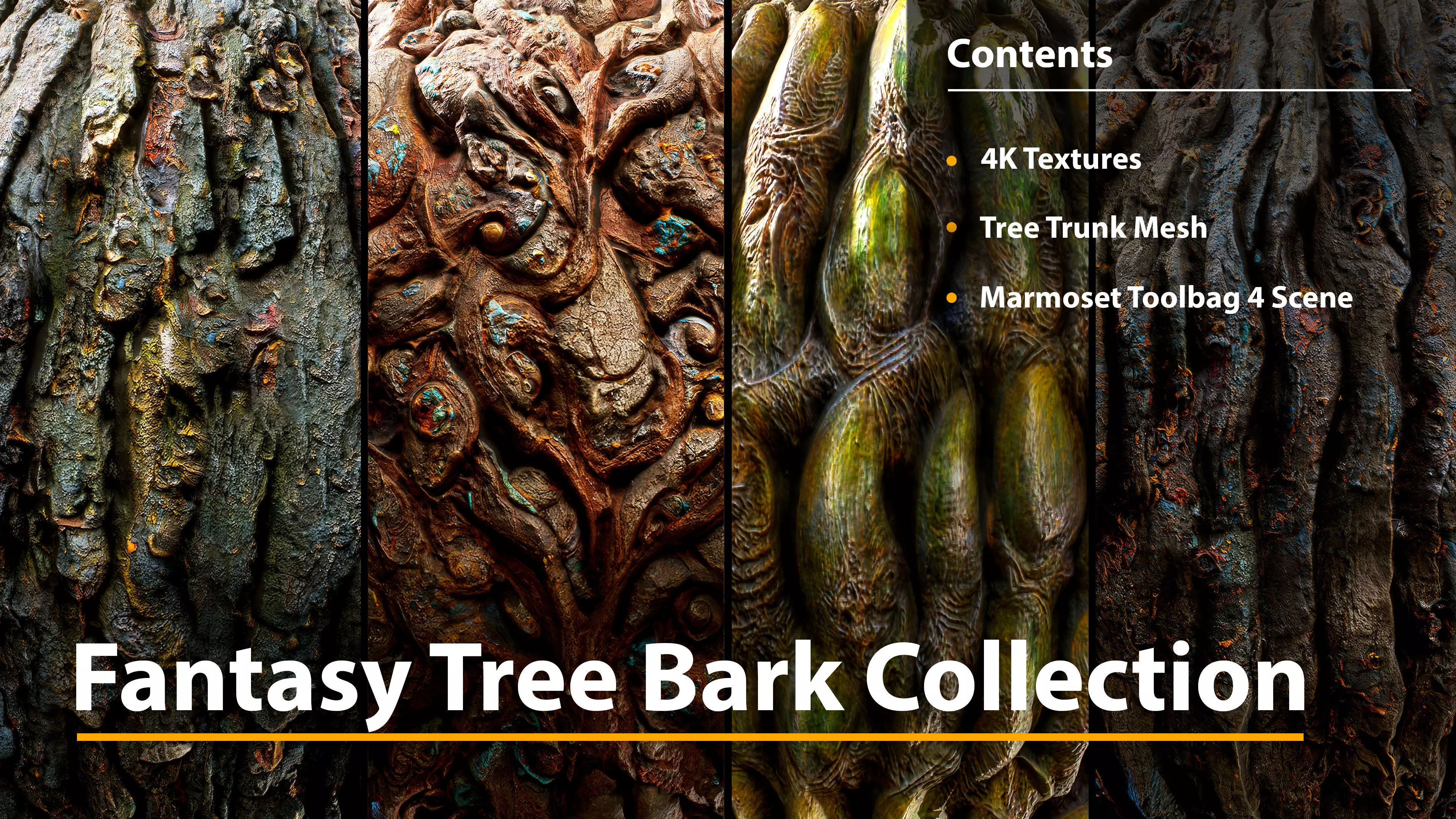 Fantasy Tree Bark Texture_0