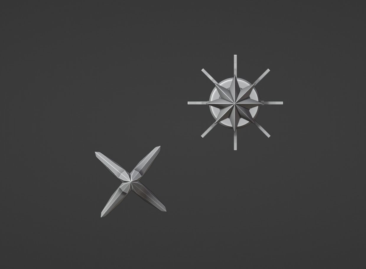 Morning star Trevor Belmont Castlevania 3D print model_7