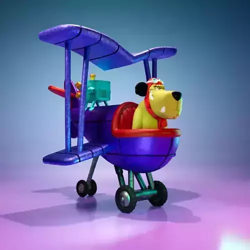 Muttley Airplane 3D print model