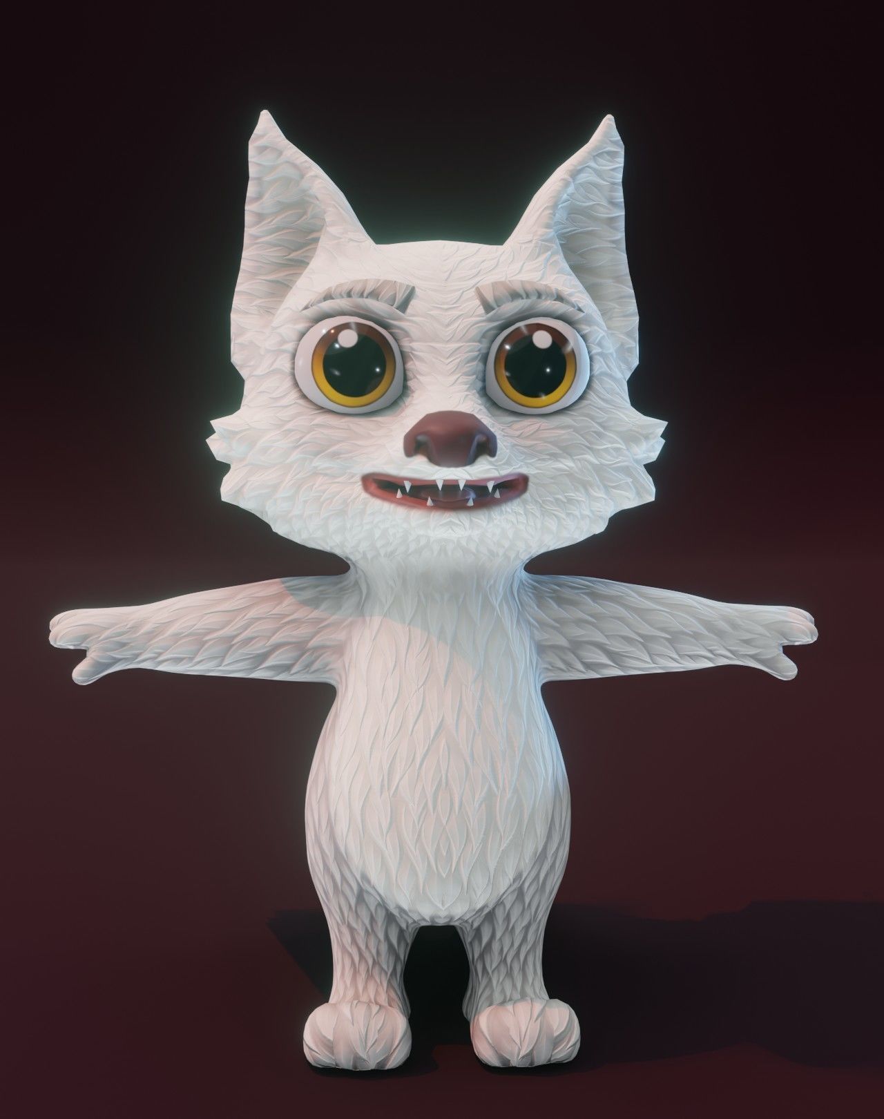 Cartoon Fox 3D Models Low-poly 3D model_40
