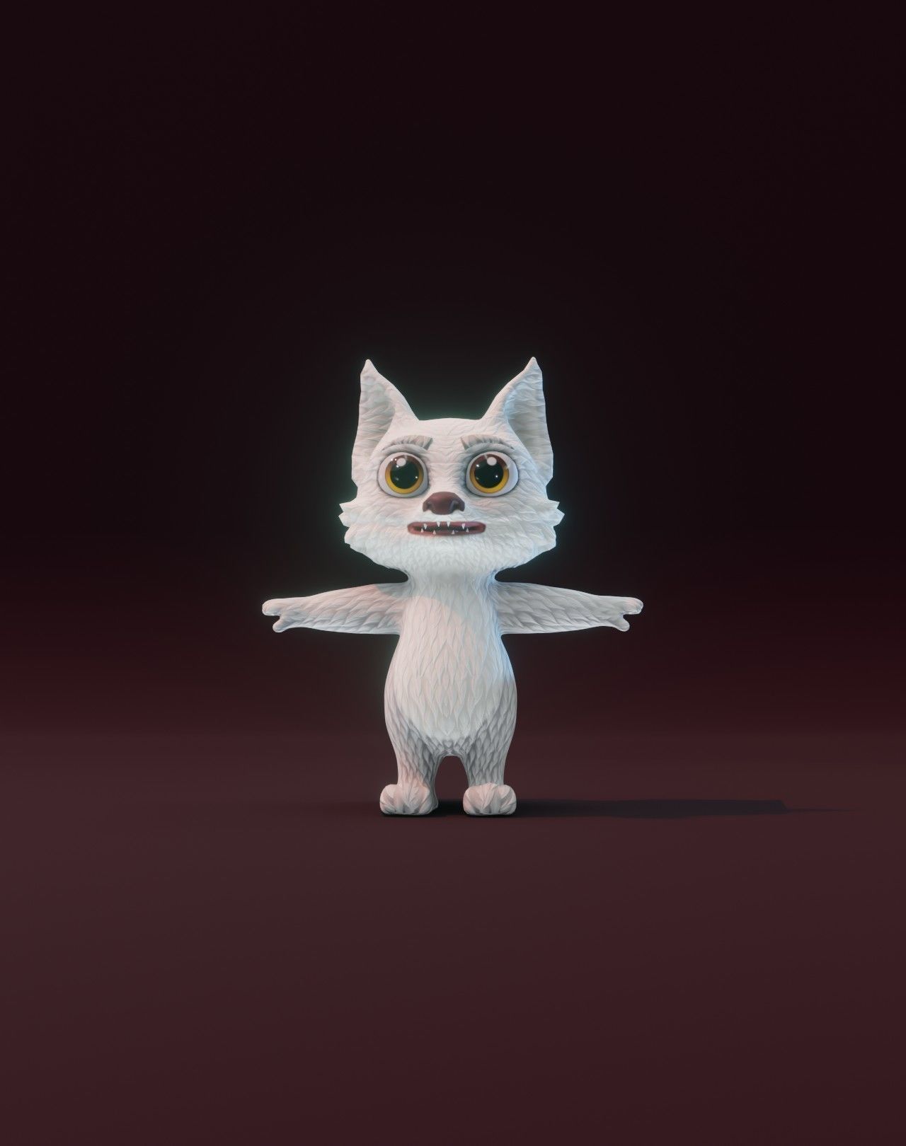 Cartoon Fox 3D Models Low-poly 3D model_37