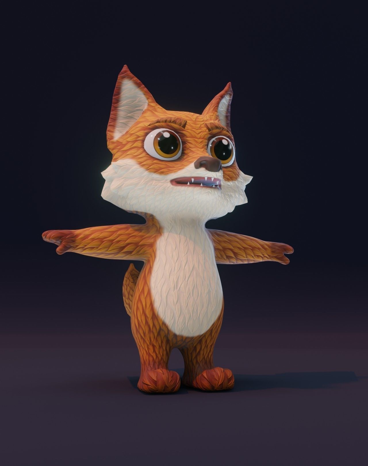 Cartoon Fox Animated 3D Collection _15