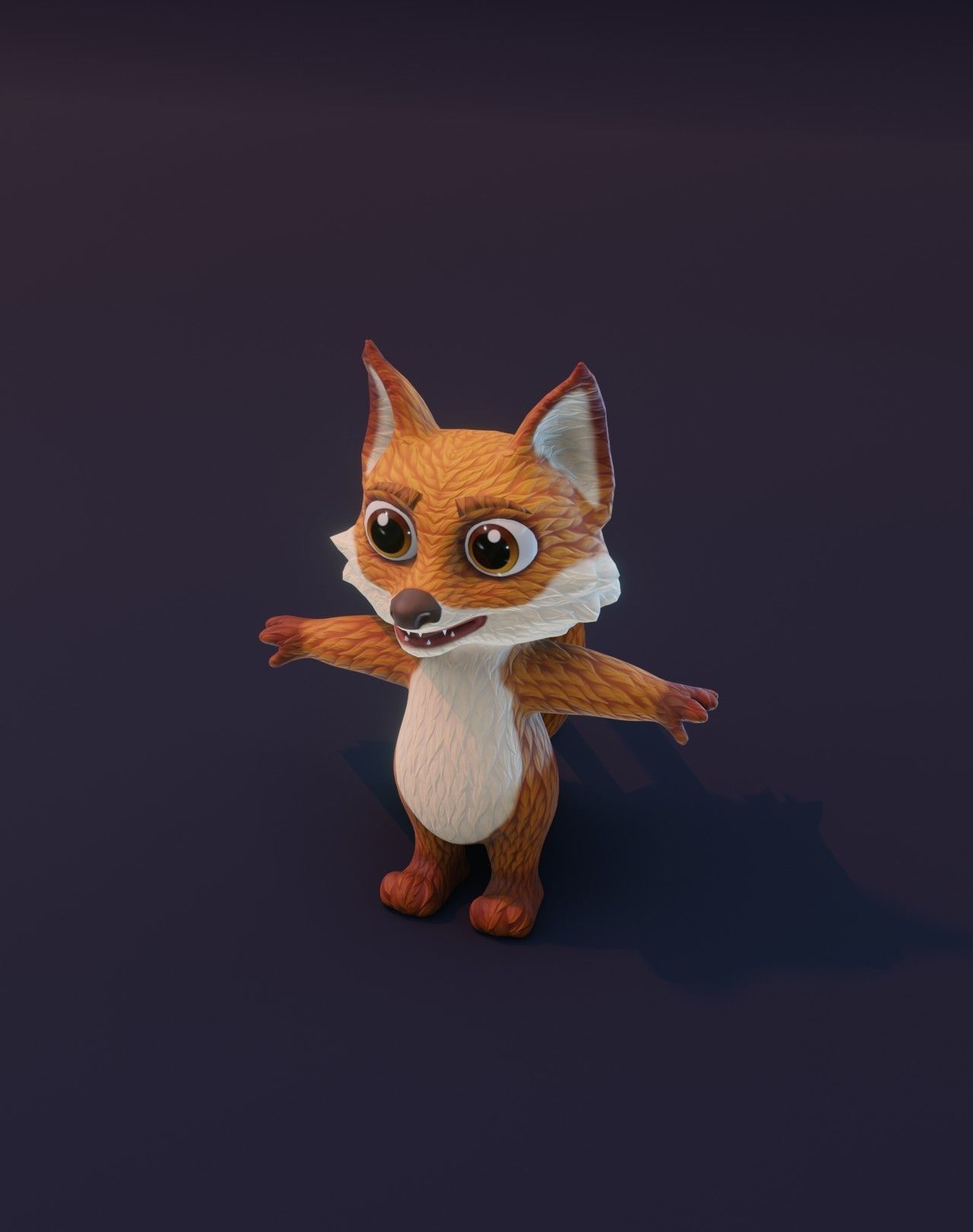 Cartoon Fox Animated 3D Collection _12