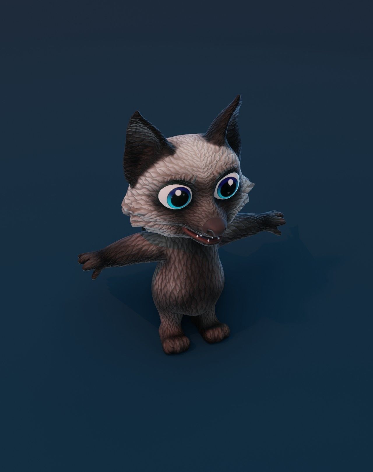 Cartoon Fox Animated 3D Collection _56